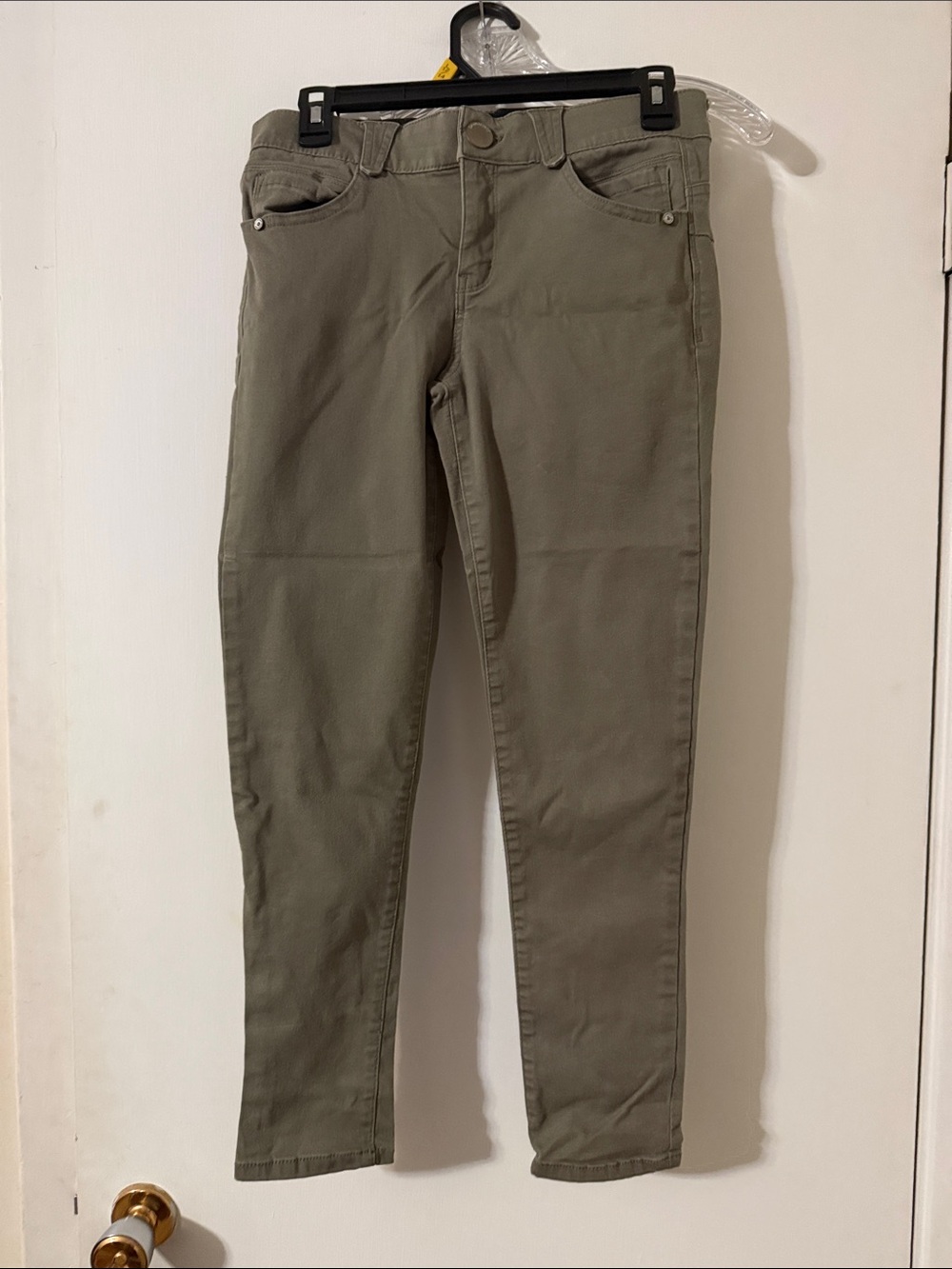 Democracy Olive Skinny Jeans